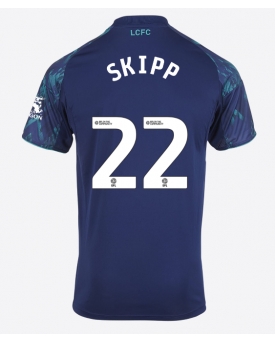 Billige Fotballdrakt Leicester City Oliver Skipp #22 Replika Bortedrakt 2025-26 Kortermet Billige Fotballdrakt Leicester City Oliver Skipp #22 Replika Bortedrakt 2025-26 Kortermet